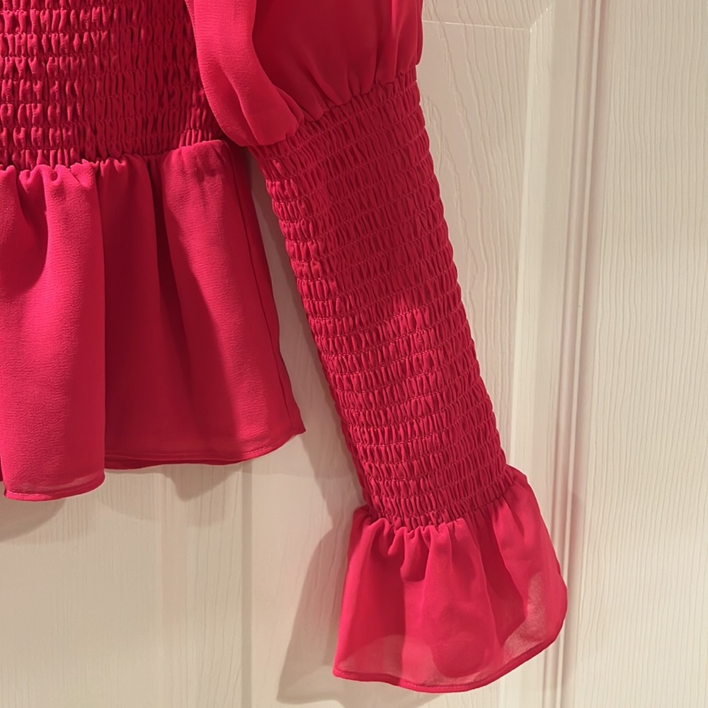 Pink Ruched Top - Picture 2 of 2